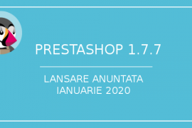 prestashop-1.7.7-lansare ianuarie 2020